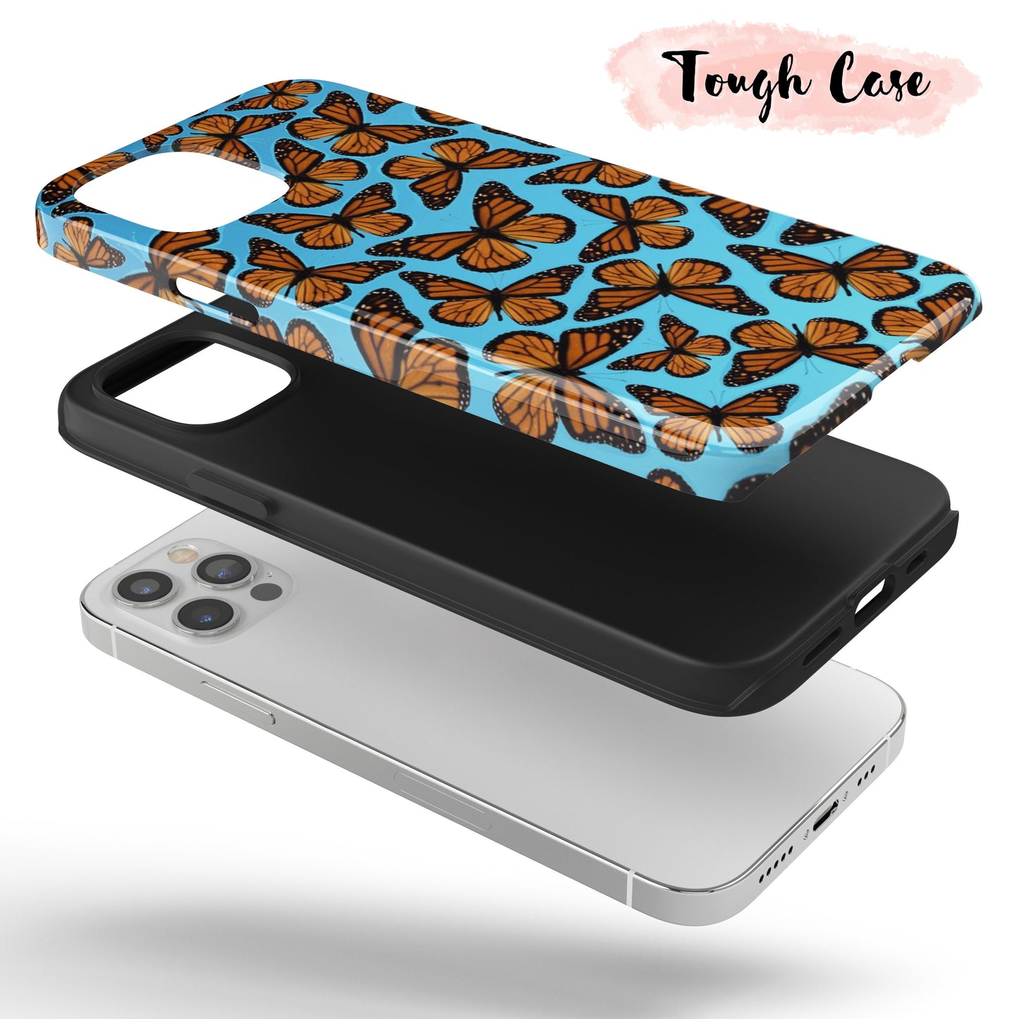 Sunset Butterfly - Tough iPhone Case
