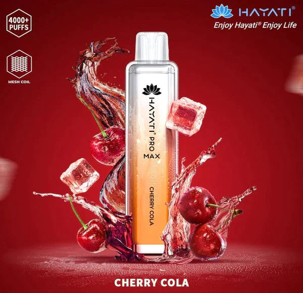 Hayati Pro Max 4000 Puffs Disposable Vape Box of 10