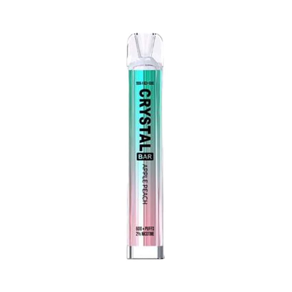 Crystal Bar 600 Puffs Apple Peach Disposable Vape