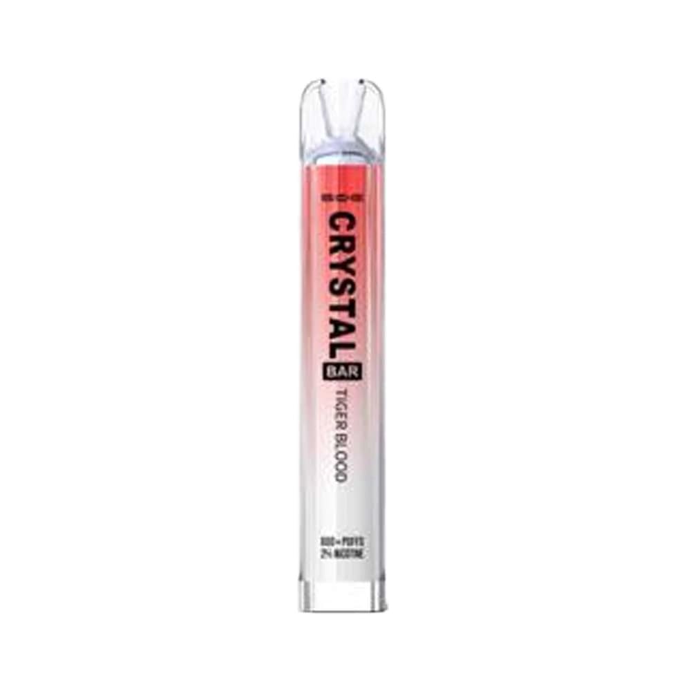 Crystal Bar 600 Puffs Tiger Blood Disposable Vape