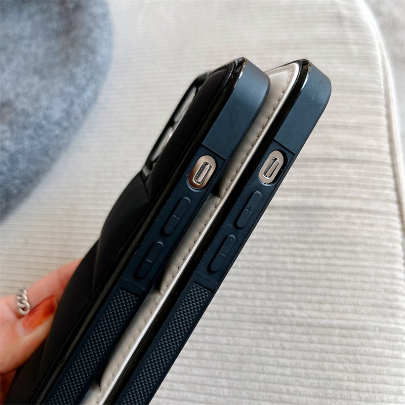 iPhone Case 3D Buffer Down Jacket