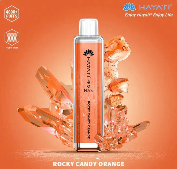 Hayati Pro Max 4000 Puffs Disposable Vape Zero Nicotine Box of 10