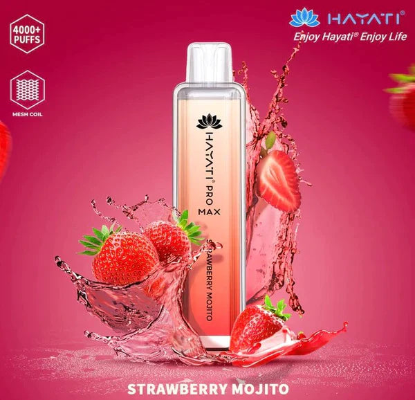 Hayati Pro Max 4000 Puffs Disposable Vape Box of 10