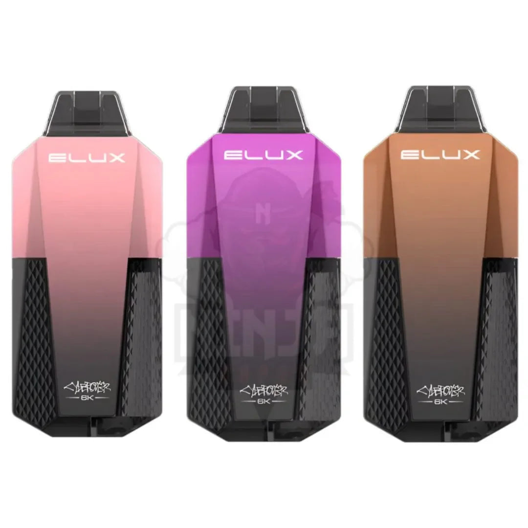 Box of 5 Elux Cyberover 6000 Puffs Vape Kit