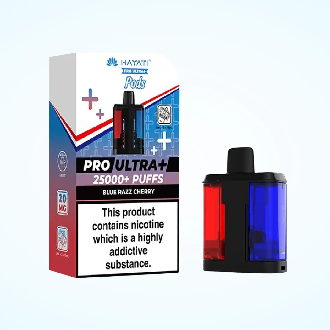 Hayati Pro Ultra Plus 25K Prefilled Refill Pods | Only £11.99 | Any 3 for £30