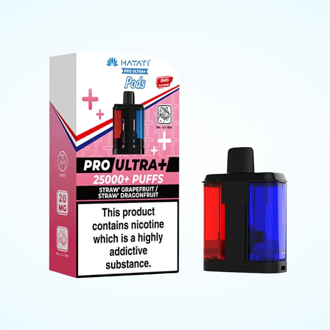 Hayati Pro Ultra Plus 25K Prefilled Refill Pods | Only £11.99 | Any 3 for £30