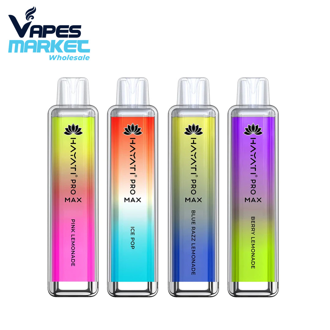 Hayati Pro Max 4000 Puffs Disposable Vape Zero Nicotine Box of 10