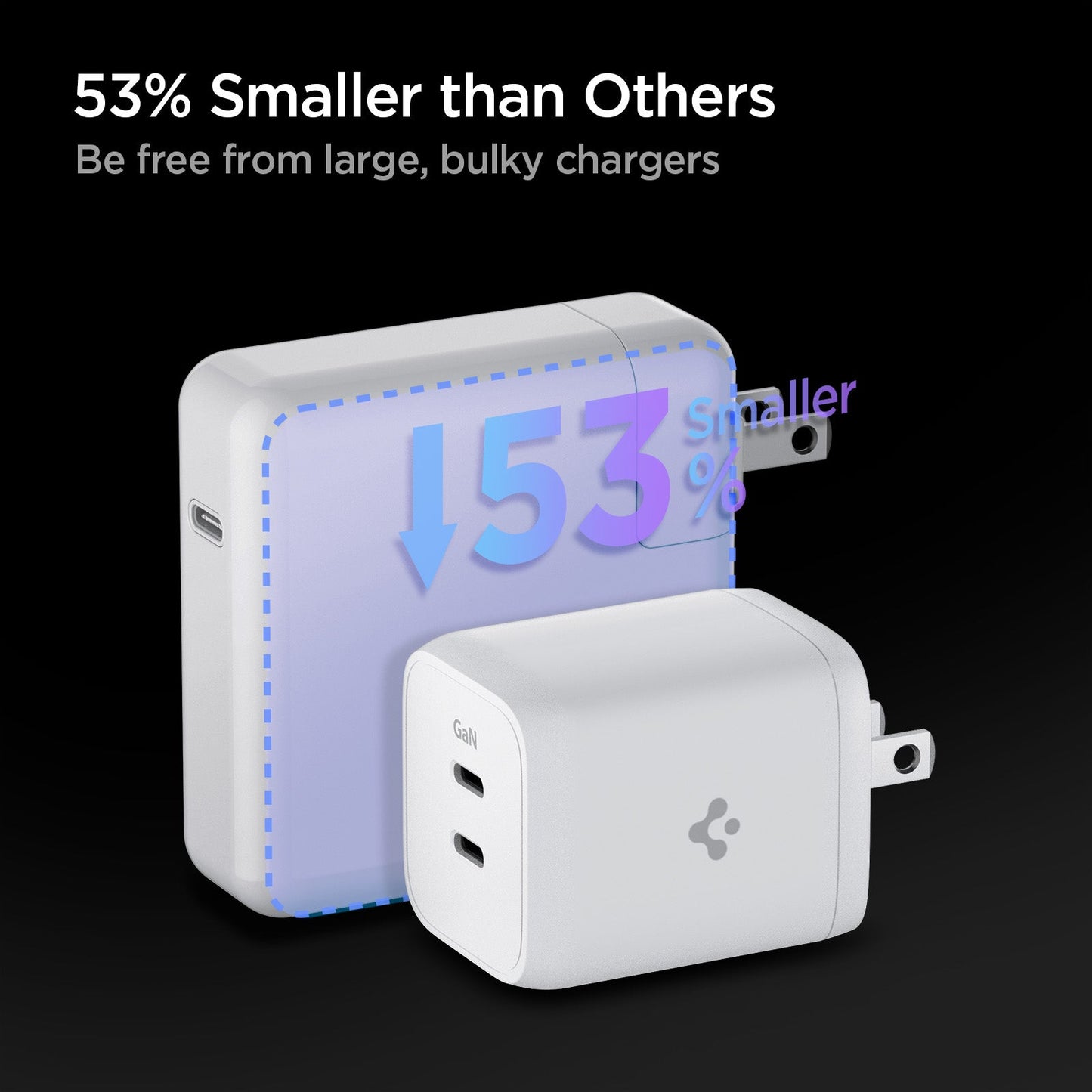 ArcStation™ Pro GaN 652 Dual Port Wall Charger | PE2106