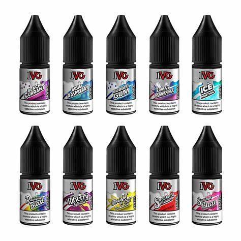 Pack Of 10 IVG 10ml 50/50 E-Liquids | Check Price