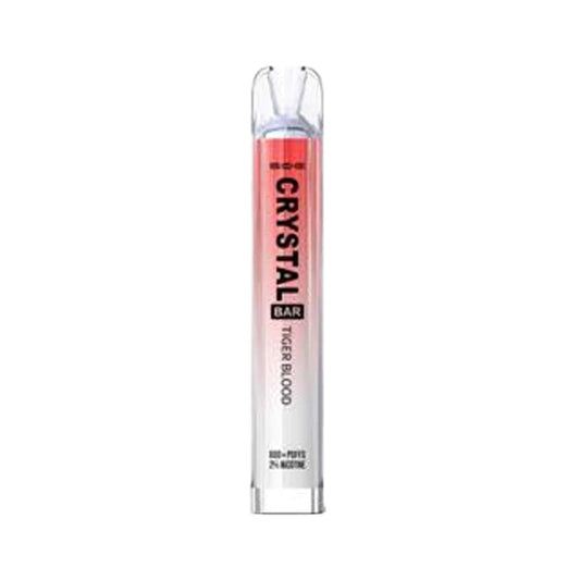 Crystal Bar 600 Puffs Tiger Blood Disposable Vape