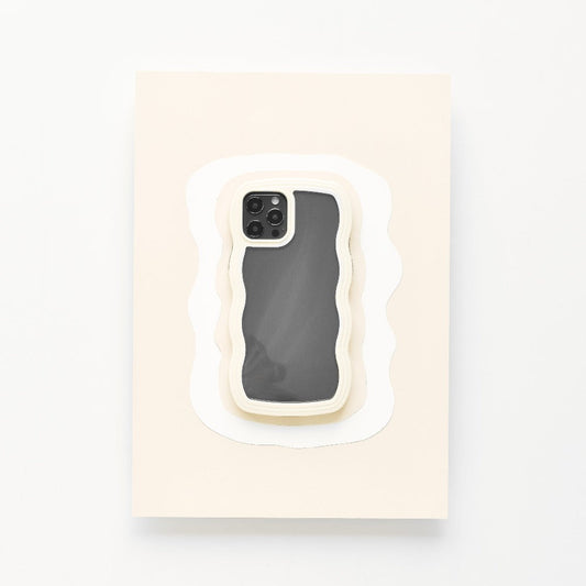 Curvy Phone Case - Cream
