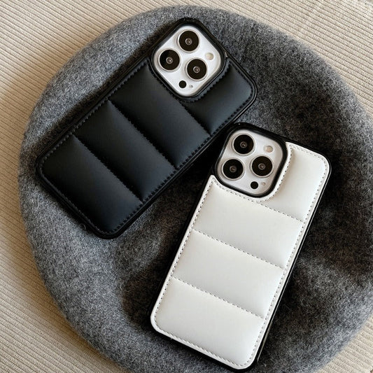 iPhone Case 3D Buffer Down Jacket