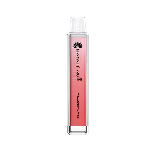 Hayati Pro Mini Strawberry Mojito 600 Puffs Disposable Vape