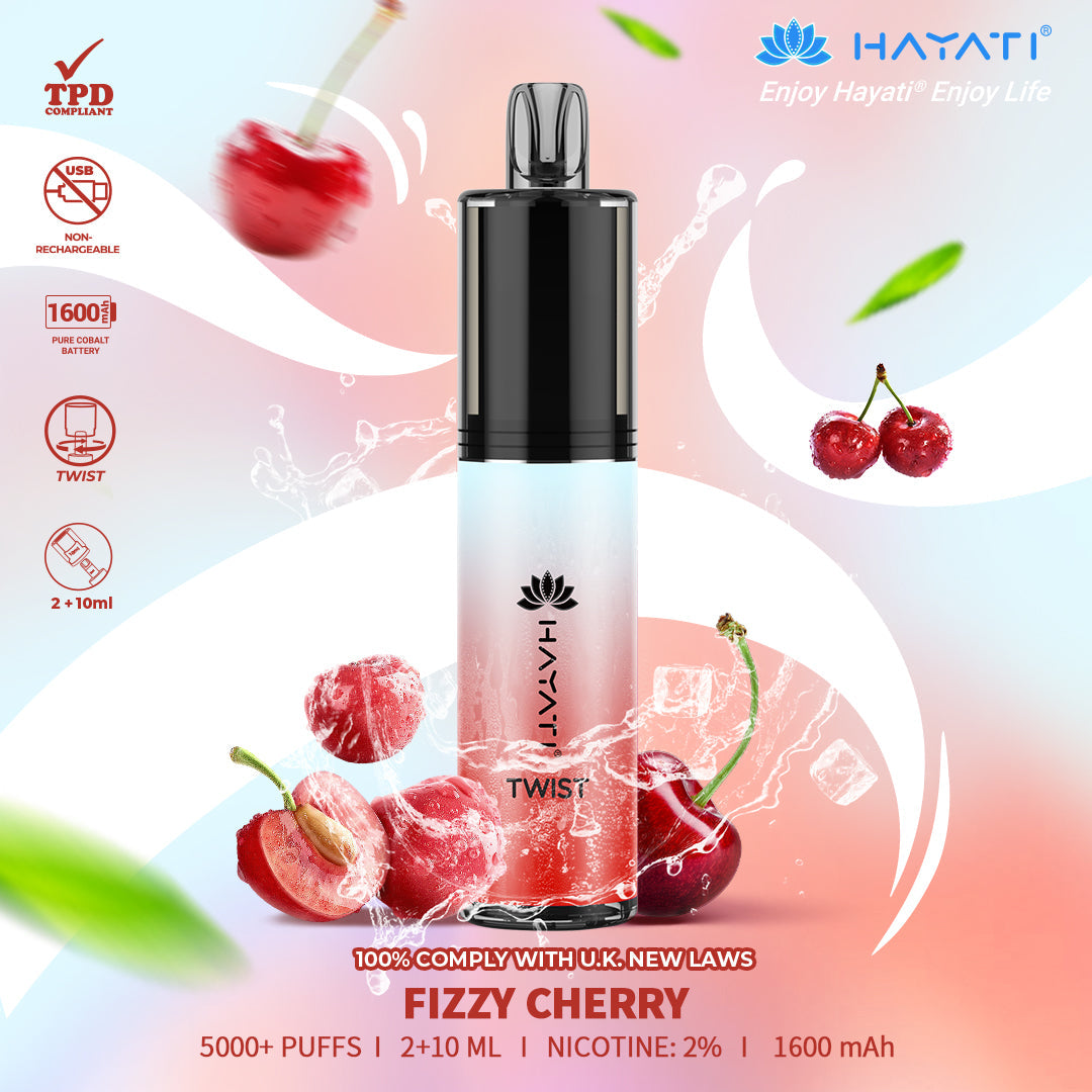 Hayati Twist 5000 Puffs Disposable Vape Pod Kit (Box of 5)