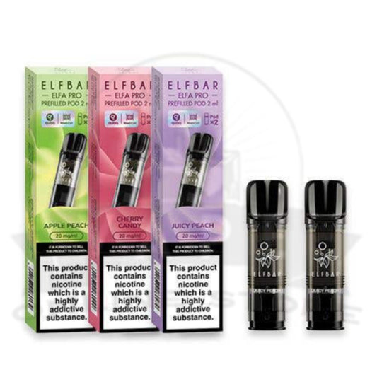 Elf Bar ELFA Pro Pre-filled Pods | Full Stock | Any 5 For 25£