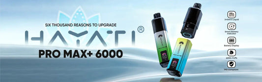 BOX OF 10 Hayati Crystal Pro Mini 600 Puffs | 25.99£ Best Price