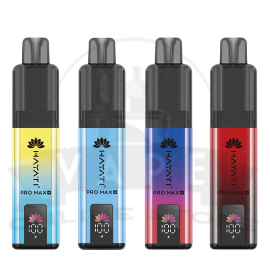 Box Of 10 Hayati Pro Max Plus 6000 Prefilled Pod Kit | 74.99£ Only