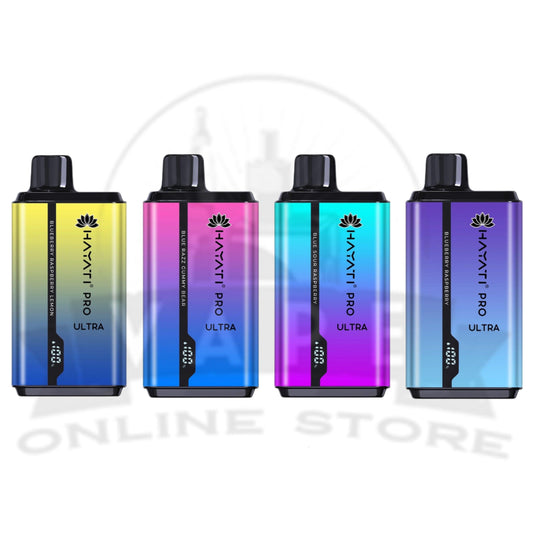 BOX OF 10 Hayati Pro Ultra 15000+ Puffs | Zero Nicotine Vape