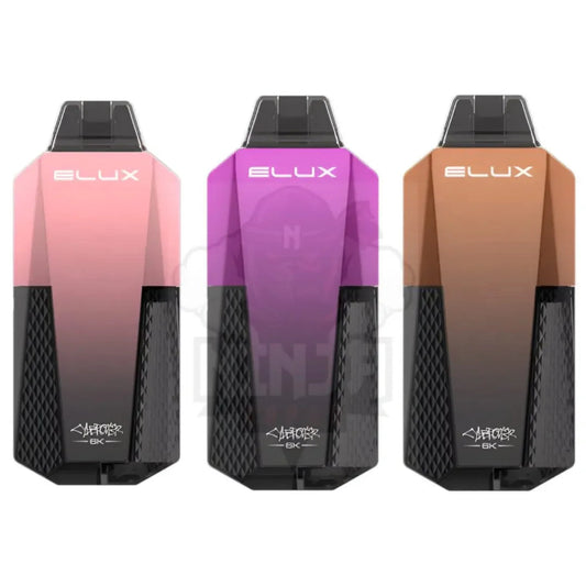 Box of 10 Elux Cyberover 6000 Puffs Vape Kit