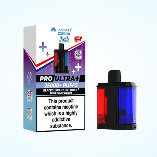Hayati Pro Ultra Plus 25K Prefilled Refill Pods | Only £11.99 | Any 3 for £30